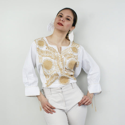 Håndbrodert Bluse -  Joy EVOMAR