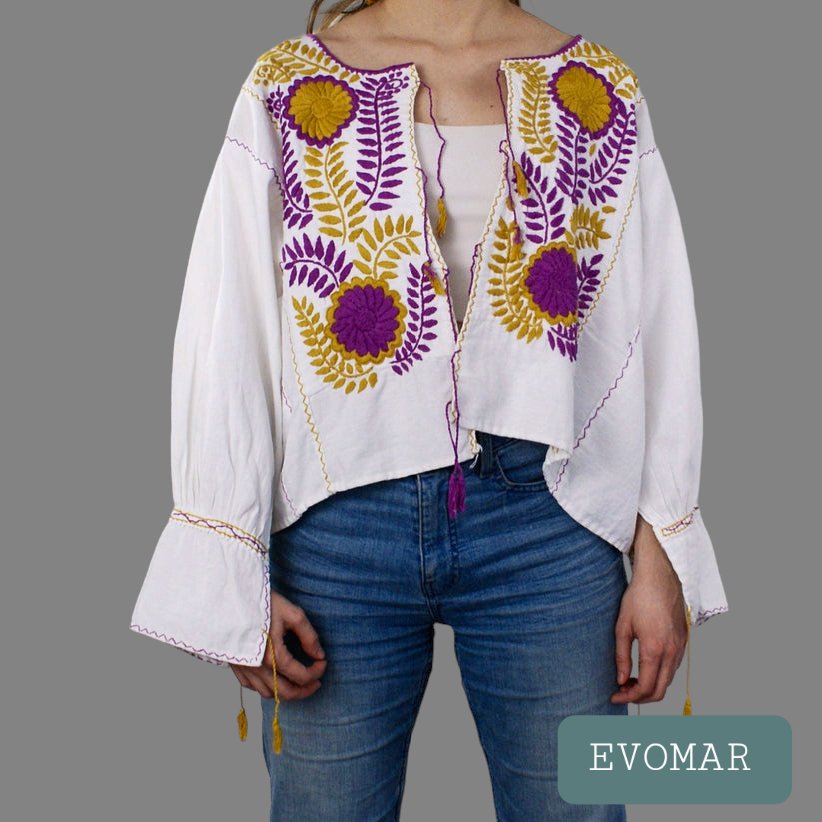 Håndbrodert Cardigan Deluxe EVOMAR