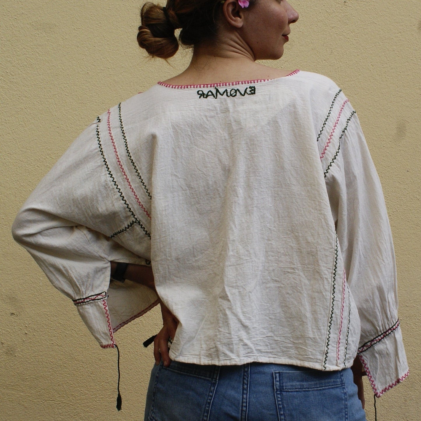 Håndbrodert Sommer Top (Ny) EVOMAR