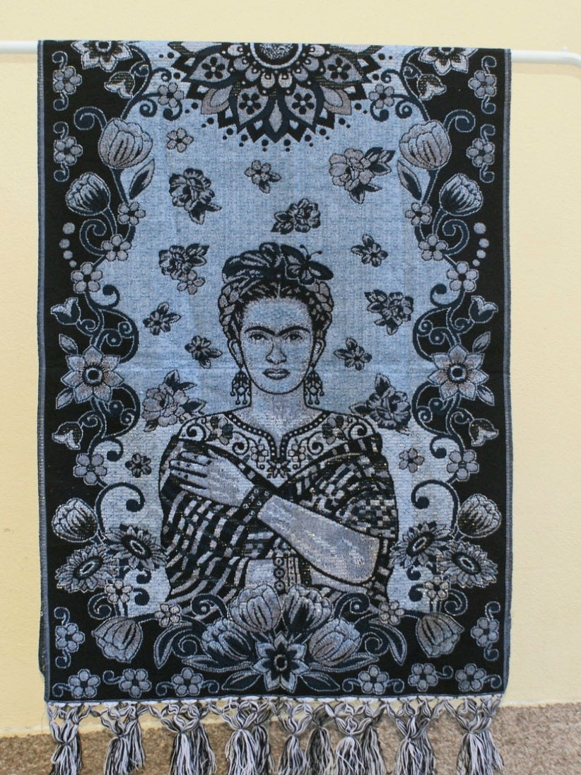 Sjal /pledd Frida Kahlo EVOMAR