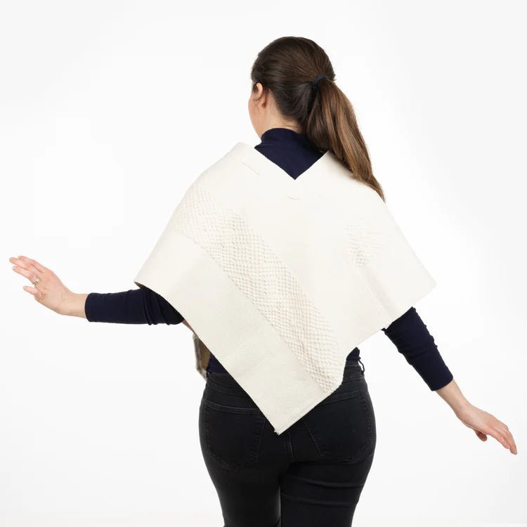 HÄndvevd Poncho- Maya EVOMAR