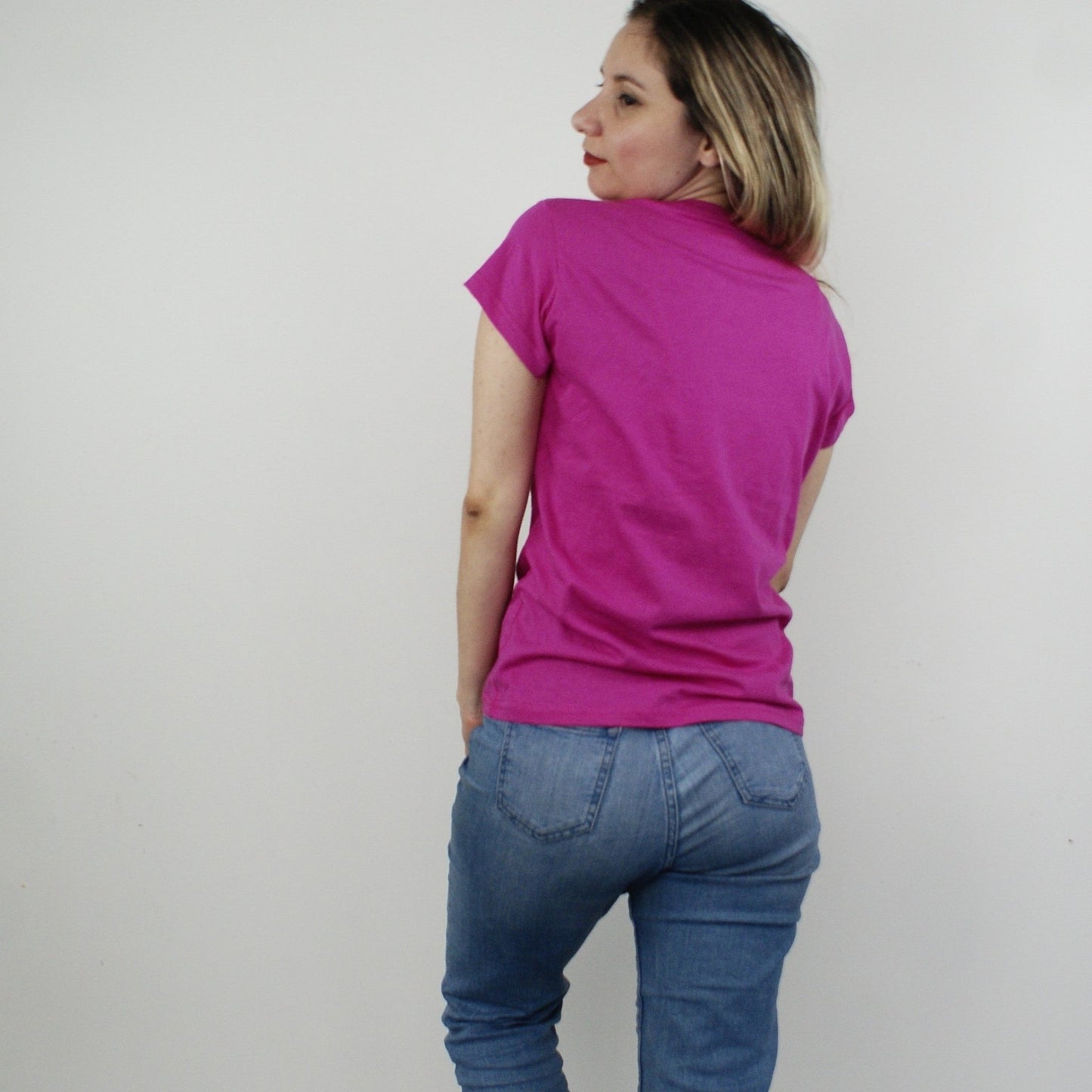 T-skirt Brodert blomst EVOMAR