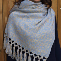 Shawl Grey & Golden EVOMAR